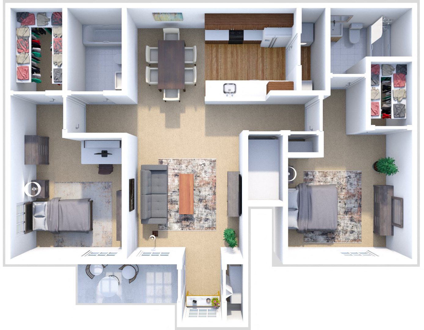 CASCADE floor plan